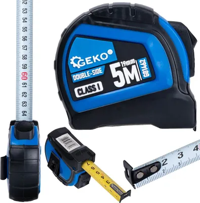 Obrázok produktu pre Nylonový obojstranný meter, 5m/19mm | GEKO
