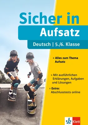 Produktbild von Sicher in Deutsch Aufsatz 5./6. Klasse