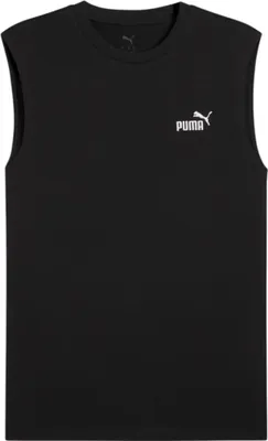 Immagine prodotto di Maglietta senza maniche con logo Puma Ess No. 1 da uomo nera