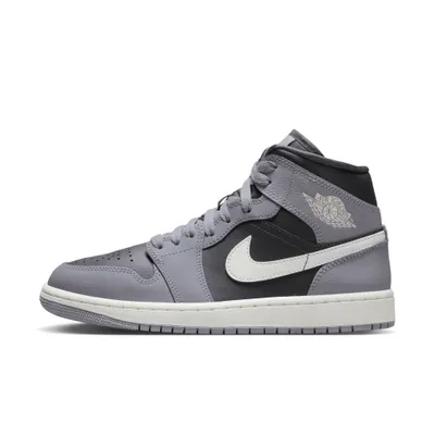 Immagine prodotto di Sneaker Nike Air Jordan 1 Mid Nero/Grigio Cemento - EU 36,5