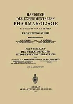 Obrázek produktu pro Die Wirkstoffe des Hypophysenvorderlappens