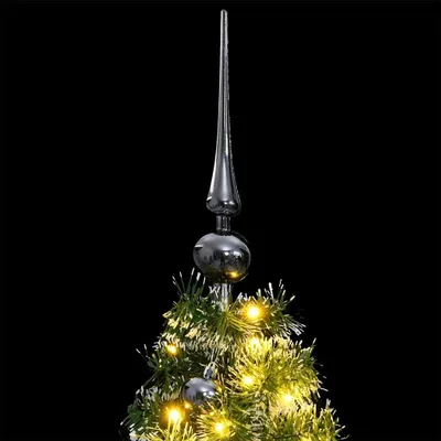 Produktbild von vidaXL Künstlicher Weihnachtsbaum Klappbar 150 LEDs & Kugeln 150 cm