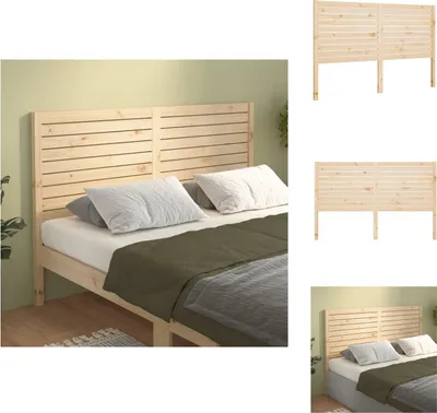 Immagine prodotto di vidaXL Testiera 166x4x100 cm in legno di pino massiccio - Testate e piedi