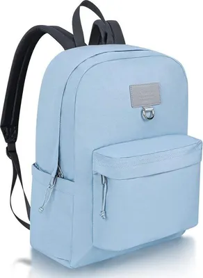 Image de Sac à dos scolaire Famanu, imperméable, bleu clair