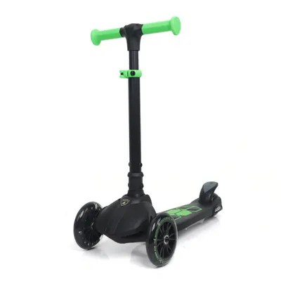 Produktbild von Klappbarer Kinderroller Lamborghini - 3 bis 6 Jahre - Leuchtende Räder - Scooter - Schwarz