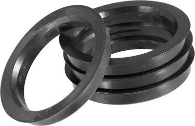 Produktbild von Radzentrierringe Kunststoff, 72,6 mm auf 60 mm, 4 Stück, für Fahrzeugräder