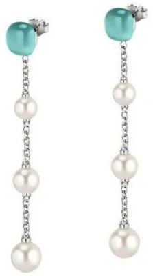 Immagine prodotto di Orecchini lunghi Gemma Pearl SATC05