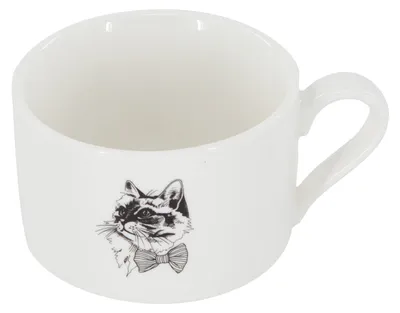 Produktbild von Porzellantasse Katze, 250 ml