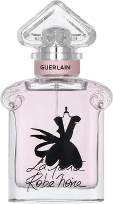Produktbild von Guerlain La Petite Robe Noire, Frauen, 30 ml, Nicht nachfüllbare Flasche, Jasmin, Orangenblüte, Rose, Apfel, Schwarze Johannisbeere, Kirsche (Frucht), Bernstein, Weißer Moschus