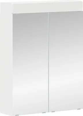 Zdjęcie produktu dla Szafka z lustrem do łazienki TULUM Biały 60 x 16,5 x 78 cm