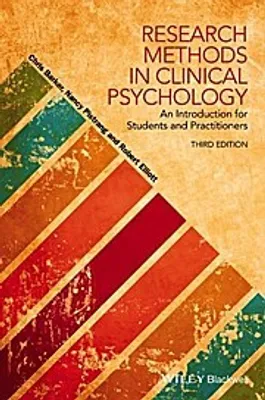 Produktbild von Research Methods in Clinical Psychology