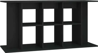 Obrázok produktu pre vidaXL Stojan na akvárium čierny 120x40x60 cm Materiál drevo