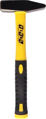 Image de FIVEL Marteau de serrurier selon DIN1041, 36x135mm, poids de la tête 1.000g, avec manche en fibre de verre