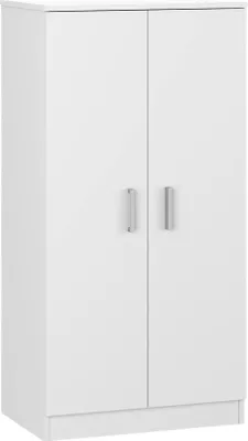 Immagine prodotto di Dmora Armadio Multiuso 2 Ante Akimera 36x108h cm Bianco, 2 Ante 7 Vani