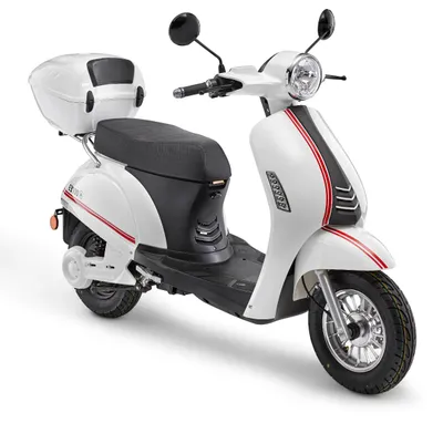 Produktbild von Elektroroller E3000 weiß 45 km/h Elektro Scooter kaufen E-Roller E-Scooter Mokick Motorroller