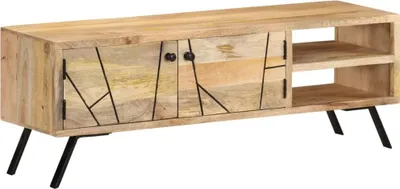Obrázek produktu pro The Living Store TV skříňka 110x30x40 cm Mango masiv