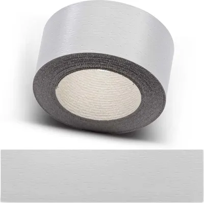 Produktbild von ben+camilla.com Kantenumleimer | Grau mit Holzpore 60 mm x 5 m | Sicherer, bequem, Profi Material