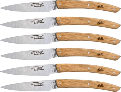 Produktbild von Laguiole Jean Dubost Messer Set 6 tlg., Eichenholz