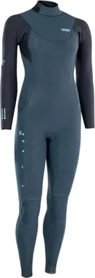 Productafbeelding van Ion Amaze Select 5/4 mm mouwlange neopreenpak met achterritssluiting, blauw, damesmaat M, blauw