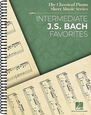 Obrázok produktu pre Intermediate J.S. Bach Favorites - The Classical Piano Sheet Music Series