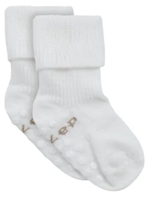 Produktbild von KipKep Anti-Rutsch-Söckchen – 12–18 Monate – 1er-Pack – Off-White | KipKep