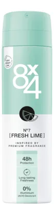 Image de Déodorant pour femmes 8x4 n° 7 Fresh Lime, 150 ml