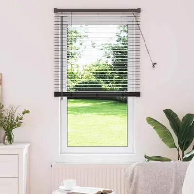Obrázek produktu pro Žaluziové rolety Černá 175 x 75 cm Hliník