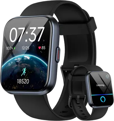 Produktbild von Smartwatch Herren Damen,mit Telefonfunktion,Fitnessuhr 120+ Sportmodi IP68 Wasserdicht, Sportuhr Herzfrequenz Schlafmonitor Schrittzähler