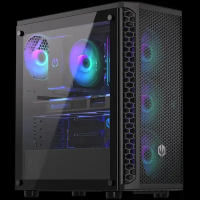 Produktbild von ENDORFY Signum 300 ARGB, Tower, PC, Schwarz, ATX, micro ATX, Mini-ITX, Multi, Taschenlüfter