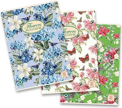 Produktbild von Pigna 8005235049383, Muster, Gemischte Farben, A4, 42 Blätter, 80 g/m², Kariertes Papier