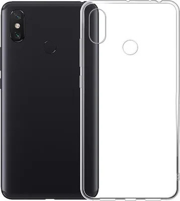 Immagine prodotto di Xiaomi Mi Max 3 custodia del telefono cellulare copertura in silicone custodia in silicone trasparente