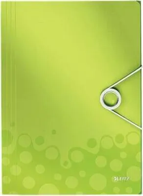 Produktbild von LEITZ Wow Eckspannermappe PP A4 Farbe: Grün metallic