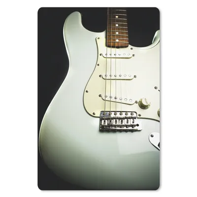 Produktbild von MuchoWow® Mauspad Mousepad Nahaufnahme einer E-Gitarre 18x27 cm - Mousepads - Maus Mat - Pad - Mausunterlage