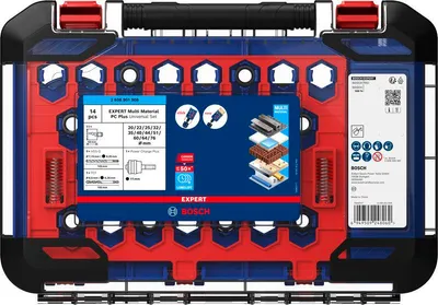 Produktbild von EXPERT Multi Material Power Change Plus-Lochsägen-Set, 14-tlg.
