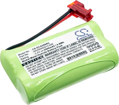Image de TECHTEK Batterie compatible avec [Earmuff] 05455086, Control VP EEHCVP AMFM remplace NA2000D01C200
