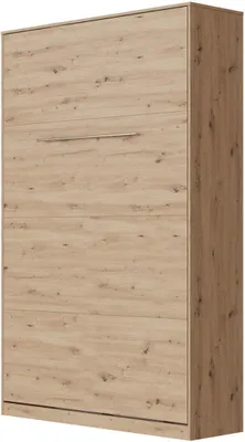 Produktbild von SMARTBett Schrankbett Standard  Wildeiche 120 Vertikal