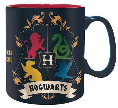 Harry Potter Tasse, 460 ml, Häuser, Keramik