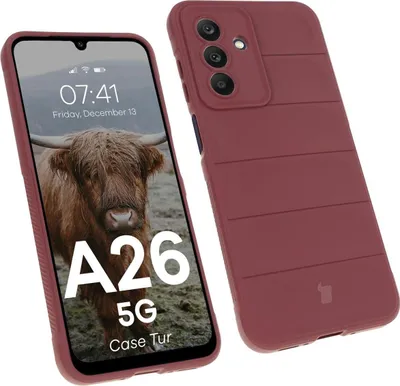 Produktbild von Pancerne etui Bizon Case Tur do Galaxy A26 5G, ciemnofioletowe