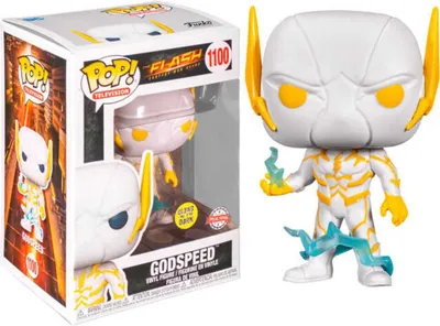 Obrázok produktu pre Funko Pop! The Flash Godspeed Świecący w Ciemności - Edycja Ekskluzywna DC Comics