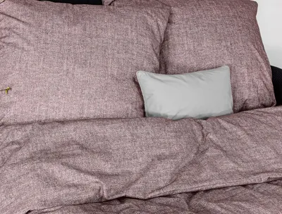 Produktbild von Irisette Flausch-Baumwolle Bettwäsche-Garnitur Loyd Mink 8835 Farbe mauve-70 Größe 155x200 + 80x80 cm