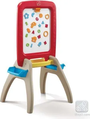 Zdjęcie produktu dla Step2 All Around Easel For Two, Wielobarwny, Dzieci, Plastik, Portret, 3 lat(a), Chłopak, dziewczyna