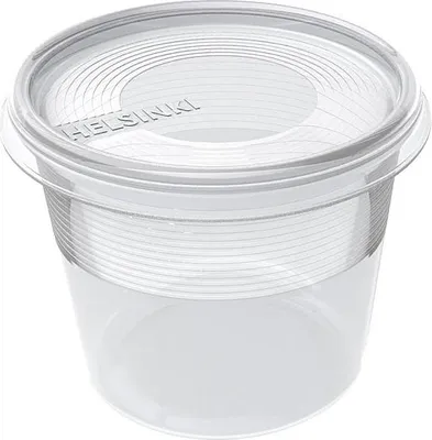 Zdjęcie produktu dla plast team 15010102 plast team Puszka do zamrażarki Helsinki, 0,3 l, okrągła