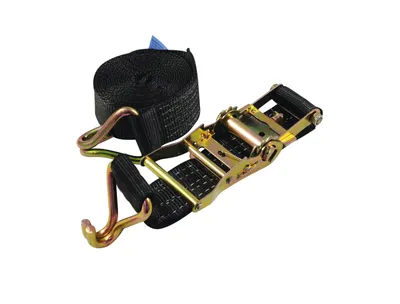 Produktbild von SHZ Spanngurt H400 Ratsche Spitzhaken schwarz