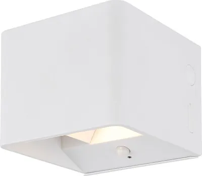 Produktbild von LED Wandleuchte, Innen, Up & Down, Akku, Bewegungsmelder, H 8 cm