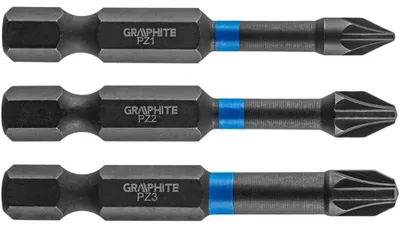 Image de GRAPHITE Embouts à percussion PZ1/2/3 x 50 mm, 3 pcs.