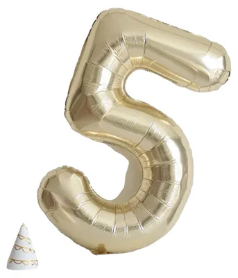 Zdjęcie produktu dla Balony z cyframi, rozmiar 40 cali, idealne na różne uroczystości, 5 sztuk, 40 cali