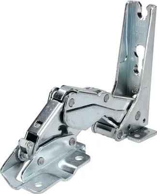 Image de Charnière de porte gauche en haut / droite en bas AEG 2211201054 pour réfrigérateur congélateur combiné