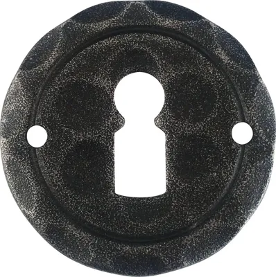 Image de HALCÖ Rosace de clé SILL - BB, ø 50 mm, zingué passivé noir