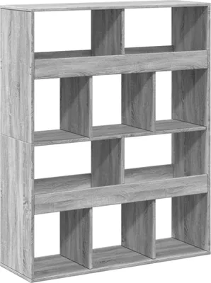 Immagine prodotto di vidaXL Libreria Grigio Sonoma 100x33x125,5 cm Materiale a base di legno