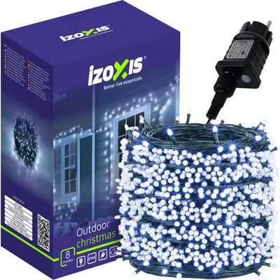Obrázok produktu pre Vonkajšie vianočné osvetlenie, 500 LED, 35 m, studená biela